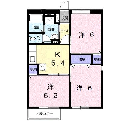 サンフラワー 201【管理NO：1-009635701-02010】 ★家具家電は申し込み後に搬入します 2026年08月下旬入居可能の外観画像