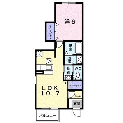 ベイサイドテラスⅠ 101【管理NO：1-013803701-01010】 ★家具家電は申し込み後に搬入します 2026年08月中旬入居可能の外観画像