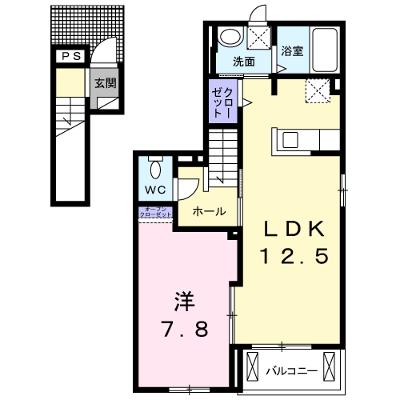 コーポＫＭⅠ 201【管理NO：1-020556201-02010】 ★家具家電は申し込み後に搬入します 2026年07月下旬入居可能の外観画像