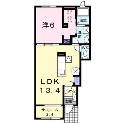 ソルティーロ．Ｎ 102【管理NO：1-020328401-01020】 ★家具家電は申し込み後に搬入します★ ★2026年09月上旬入居可能★の外観画像