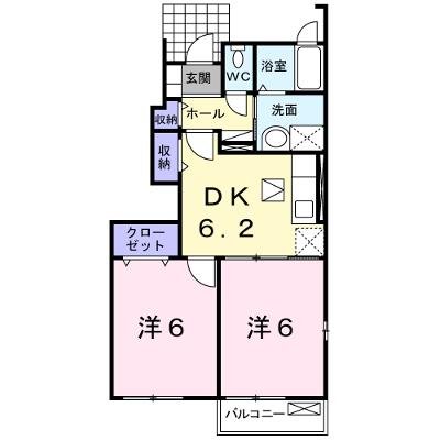 プリムローズＡ 101【管理NO：1-015840501-01010】 ★家具家電は申し込み後に搬入します★ ★2026年08月下旬入居可能★の外観画像