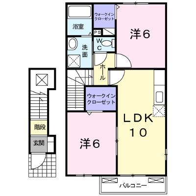 エアリ－　ヒルⅡ 205【管理NO：1-015028102-02040】 ★家具家電は申し込み後に搬入します 2026年08月下旬入居可能の外観画像
