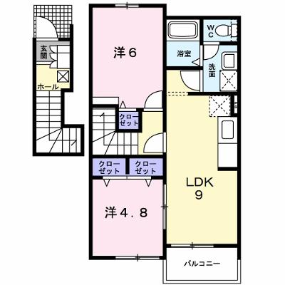 サニーフィールド 202【管理NO：1-014462901-02020】 ★家具家電は申し込み後に搬入します★ ★2026年08月下旬入居可能★の外観画像