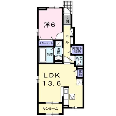 ｓｕｎｎｙ　ｍａｉｓｏｎ　Ⅱ 103【管理NO：1-025349302-01030】 ★家具家電は申し込み後に搬入します 2026年08月上旬入居可能の外観画像
