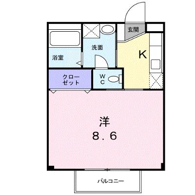 サンセ－ル大小路 103【管理NO：1-011348201-01030】 ★家具家電は申し込み後に搬入します 2026年08月下旬入居可能の外観画像