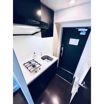 ★格安キャンペーン実施中　※詳細は窓口まで★　室内動画有り・G-style.BBwf東京　月島駅前3A（禁煙）【嬉しいインターネット料金込み♪食器類や調理器具等の生活備品も日額料金に含んでいます♪】の物件写真3