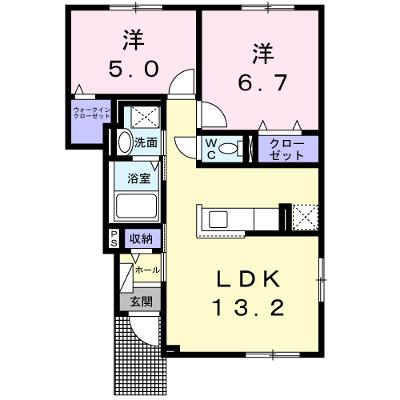 ラフォーレ 104【管理NO：1-026702501-01040】 ★家具家電は申し込み後に搬入します 2026年09月中旬入居可能の外観画像