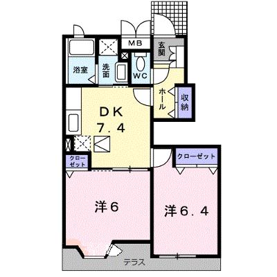スウィート・オブ・ハートＡ 103【管理NO：1-012746901-01030】 ★家具家電は申し込み後に搬入します 2026年08月下旬入居可能の外観画像