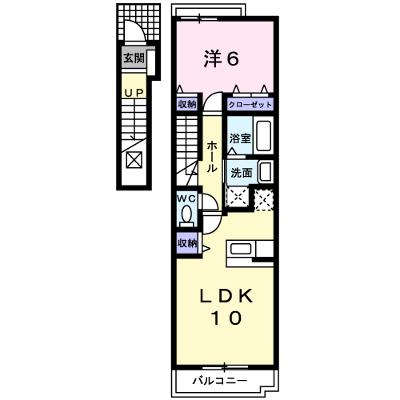 Ｋ・Ｙ　ＪＡＤＥ 201【管理NO：1-014317401-02010】 ★家具家電は申し込み後に搬入します★ ★2026年09月中旬入居可能★の外観画像