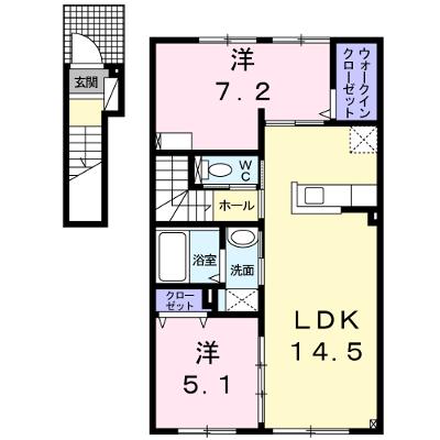 プライム　メゾン 201【管理NO：1-022426401-02010】 ★家具家電は申し込み後に搬入します★の外観画像