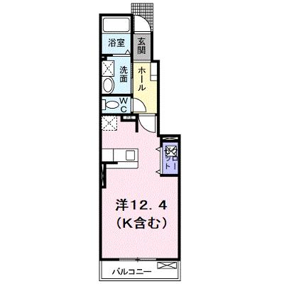 エヴァーグリーン 101【管理NO：1-014790101-01010】 ★家具家電は申し込み後に搬入します 2026年08月下旬入居可能の外観画像
