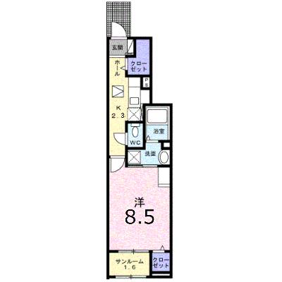 オラ長田町Ｂ 105【管理NO：1-027050602-01050】 ★家具家電は申し込み後に搬入します★ ★2026年08月下旬入居可能★の外観画像