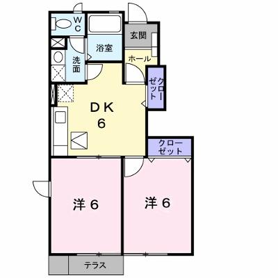リバティー 102【管理NO：1-010365901-01020】 ★家具家電は申し込み後に搬入します★ ★2026年08月中旬入居可能★の外観画像
