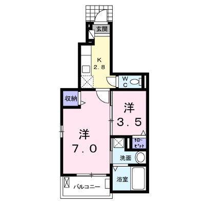 ジュネスＦＡ 105【管理NO：1-022375401-01050】 ★家具家電は申し込み後に搬入します 2026年08月上旬入居可能の外観画像