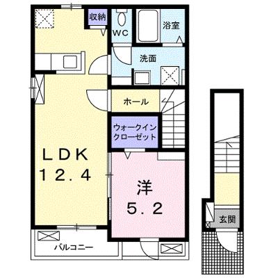 インテルメッツォ北藤Ⅱ 201【管理NO：1-027391701-02010】 ★家具家電は申し込み後に搬入します★の外観画像