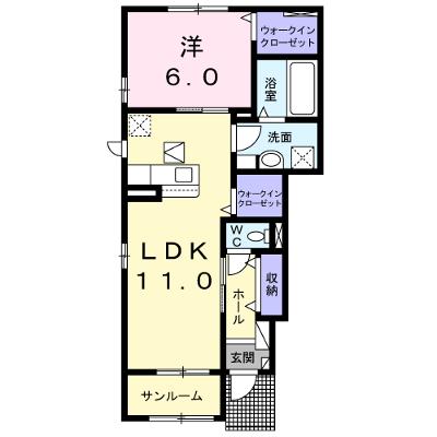 クラールｆ 101【管理NO：1-025123901-01010】 ★家具家電は申し込み後に搬入します 2026年08月下旬入居可能の外観画像