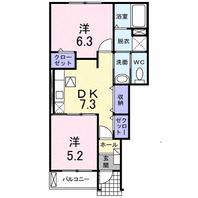 クラシオンＢ 103【管理NO：1-015855902-01030】 ★家具家電は申し込み後に搬入します★ ★2026年09月中旬入居可能★の外観画像