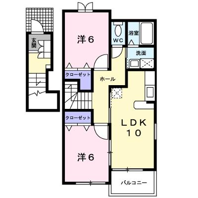 ノーブル　ウエスト 202【管理NO：1-013592901-02020】 ★家具家電は申し込み後に搬入します★ ★2026年09月上旬入居可能★の外観画像