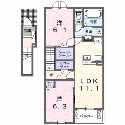 パークヒルズ利根　五番館 203【管理NO：1-027070601-02030】 ★家具家電は申し込み後に搬入します★の外観画像