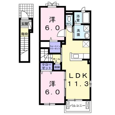 グレイスフル・Ｓ　Ⅱ 201【管理NO：1-022868202-02010】 ★家具家電は申し込み後に搬入します★ ★2026年08月下旬入居可能★の外観画像