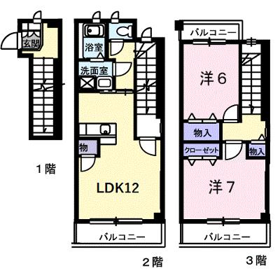 イーリス 205【管理NO：1-010348301-02050】 ★家具家電は申し込み後に搬入します★ ★2026年09月上旬入居可能★の外観画像