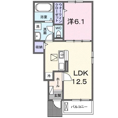 ニューライズ花の木 102【管理NO：1-027327301-01020】 ★家具家電は申し込み後に搬入します 2026年08月上旬入居可能の外観画像