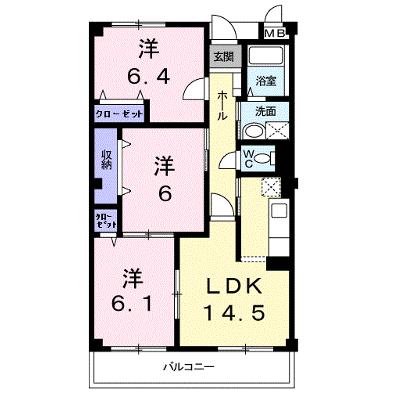 ブィオラヒルズ 402【管理NO：1-010329701-04020】 ★家具家電は申し込み後に搬入します 2026年08月下旬入居可能の外観画像
