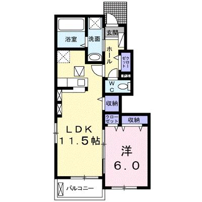 エスポワールＫ＆Ｌ　Ⅱ 103【管理NO：1-024963402-01030】 ★家具家電は申し込み後に搬入します★ ★2026年10月上旬入居可能★の外観画像