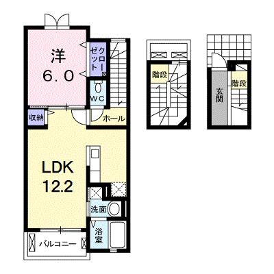 ソレイユ　オーブ 303【管理NO：1-019959601-03030】 ★家具家電は申し込み後に搬入します★ ★2026年08月下旬入居可能★の外観画像