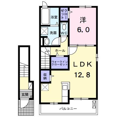 ニューグレースⅢ 203【管理NO：1-025866103-02030】 ★家具家電は申し込み後に搬入します★ ★2026年09月上旬入居可能★の外観画像