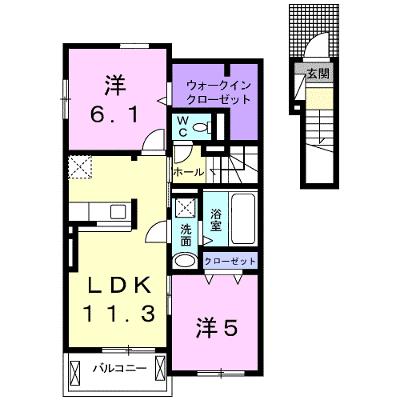 ブレイブＡ 205【管理NO：1-024786001-02040】 ★家具家電は申し込み後に搬入します★ ★2026年09月上旬入居可能★の外観画像