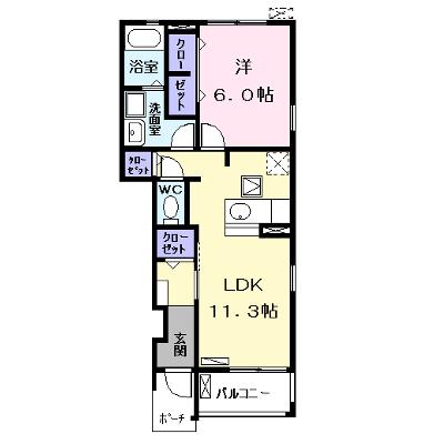 アペックス荒中 102【管理NO：1-020326801-01020】 ★家具家電は申し込み後に搬入します★ ★2026年08月下旬入居可能★の外観画像