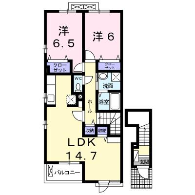 ラ・グラシアⅢ 201【管理NO：1-022611902-02010】 ★家具家電は申し込み後に搬入します 2026年08月下旬入居可能の外観画像