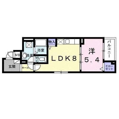 モンテリザイア紀和 202【管理NO：1-028194301-02020】 ★家具家電は申し込み後に搬入します 2026年08月中旬入居可能の外観画像