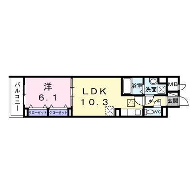 ヒカルサ和歌山城北サウス 302【管理NO：1-028559501-03020】 ★家具家電は申し込み後に搬入します★ ★2026年12月下旬入居可能★の外観画像
