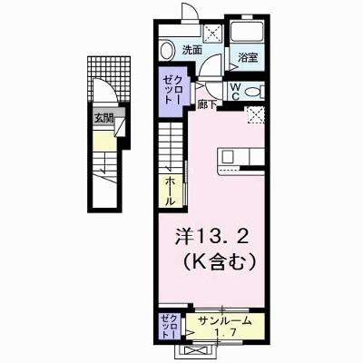 シエロ・ガーデン北島Ａ 203【管理NO：1-024596201-02030】 ★家具家電は申し込み後に搬入します 2026年07月下旬入居可能の外観画像