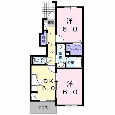 ベル　フルーヴ　Ｂ 102【管理NO：1-016456002-01020】 ★家具家電は申し込み後に搬入します 2026年09月中旬入居可能の外観画像