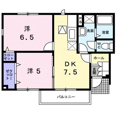 セゾン　ド　ブールＡ 101【管理NO：1-015452901-01010】 ★家具家電は申し込み後に搬入します 2026年07月下旬入居可能の外観画像
