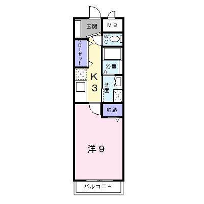 フィオーレ鏡川 309【管理NO：1-012683201-03090】 ★家具家電は申し込み後に搬入します 2026年08月中旬入居可能の外観画像