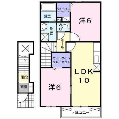 エルレイドひかりＢ 202【管理NO：1-015384002-02020】 ★家具家電は申し込み後に搬入します★ ★2026年09月中旬入居可能★の外観画像
