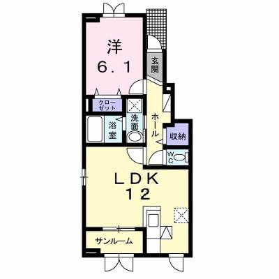 トライブＡ 103【管理NO：1-021188501-01030】 ★家具家電は申し込み後に搬入します★の外観画像