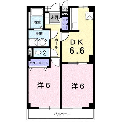 メゾン・ブランカ 201【管理NO：1-010083201-02010】 ★家具家電は申し込み後に搬入します★の外観画像