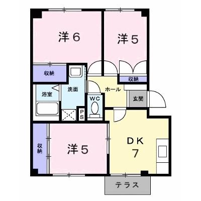 タウンヒルズＮ 102【管理NO：1-004543301-01020】 ★家具家電は申し込み後に搬入します★ ★2026年08月下旬入居可能★の外観画像