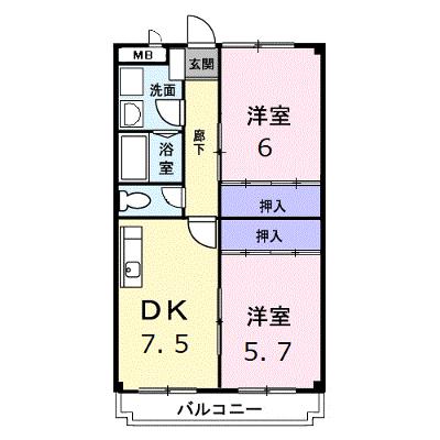 コンフォートＴ 301【管理NO：1-007640501-03010】 ★家具家電は申し込み後に搬入しますの外観画像