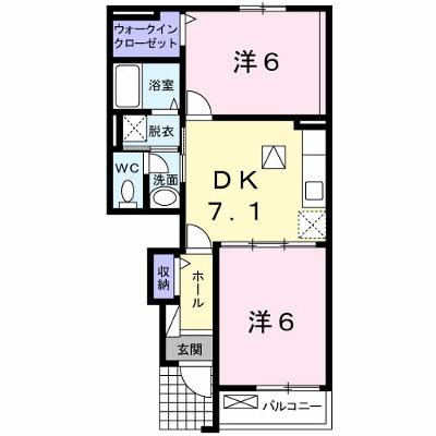 コンフルアンス　ＭⅡ 102【管理NO：1-017624502-01020】 ★家具家電は申し込み後に搬入します★ ★2026年08月下旬入居可能★の外観画像