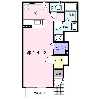 ボナール・ラシーヌ 102【管理NO：1-011755201-01020】 ★家具家電は申し込み後に搬入します 2026年08月下旬入居可能の外観画像