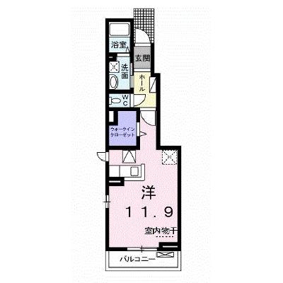 ラルジュ・翠ヶ丘五番館 102【管理NO：1-021087401-01020】 ★家具家電は申し込み後に搬入します★ ★2026年08月下旬入居可能★の外観画像