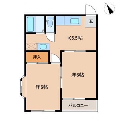 ONLY市原長浦2【🌈WiFi・管理費０円キャンペーン🌈】☆ペット不可★P込み♪バス・トイレ別☆独立洗面所☆駐車場あり★室内洗濯機置場☆温水洗浄便座☀日当たり抜群！の物件写真6
