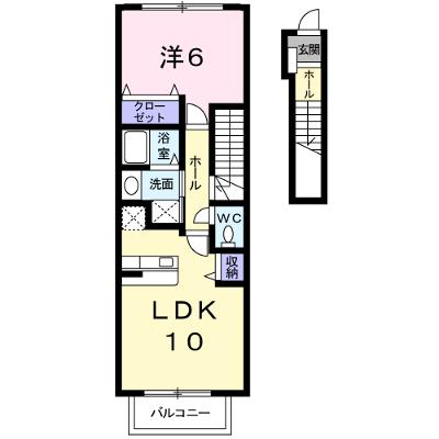 メゾン南 203【管理NO：1-014368901-02030】 ★家具家電は申し込み後に搬入します 2026年09月上旬入居可能の外観画像
