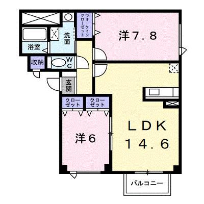 タカノハＡ 203【管理NO：1-011437601-02030】 ★家具家電は申し込み後に搬入します 2026年08月下旬入居可能の外観画像